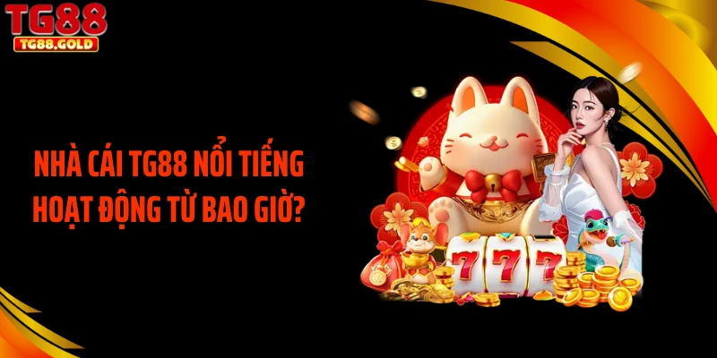 Nhà cái TG88 nổi tiếng hoạt động từ bao giờ?